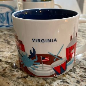 Starbucks You Are Here Virginia Mug